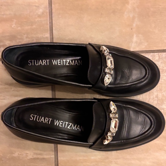 FALL TREND *** Stuart Weitzman Palmer Pendant Loafer!! SZ 38 - Picture 6 of 7